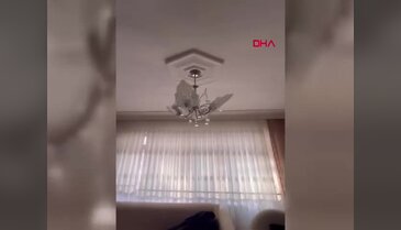 1-Bursa'da depremi hisseden vatandaşların panik anları!