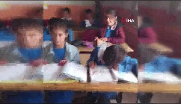 Köy okulunda yürek ısıtan sürpriz
