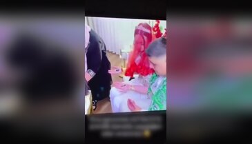 Kına gecesindeki görüntü olay oldu! Herkes aynı yorumu yapıyor...