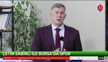 Bursa'da Spor 03 Kasım 2025 - Cevdet Altınel