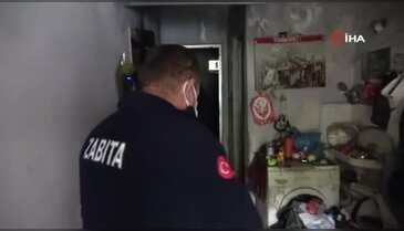 Bursa'da bir evde korkunç manzara!