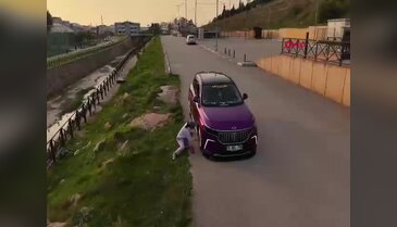 Mor TOGG'uyla Bursa Sokaklarında! Görürseniz şaşırmayın...
