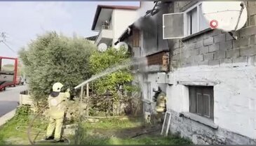 Bursa'da sabah saatlerinde yangın paniği!