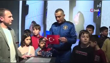 Bursaspor bayrağı uzaydan GUHEM'e!