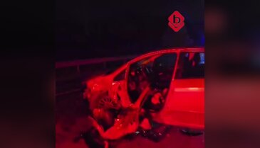 Bursa'da ortalığı savaş alanına çeviren kaza! Çok sayıda yaralı var...