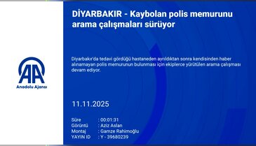 Kaybolan polis memurunu arama çalışmaları sürüyor