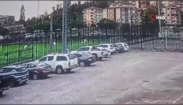 Gol atmak için çektiği şut basket oldu! O anlar kamerada...