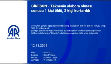 Teknesi alabora olmuştu! Cenazesi toprağa verildi...