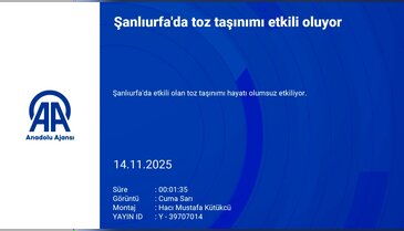 O ilde toz taşınımı etkili oluyor