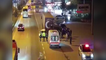 Bursa'da gece saatlerinde korkutan kaza! Tıra bıçak gibi saplandı...