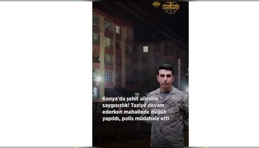 Şehit ailesine saygısızlık!