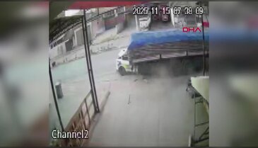 1 polisimiz şehit olmuştu! Korkunç kaza anı kamerada