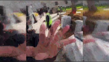 Cami restorasyonunda düşen işçi yaralandı