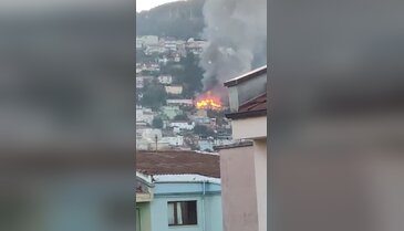Bursa'nın en dik mahallesinde büyük panik!