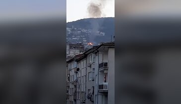 Bursa'nın en dik mahallesinde büyük panik!