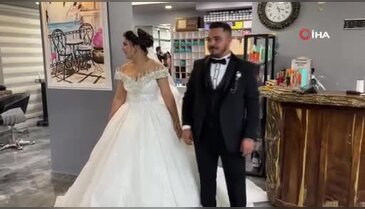 Bu düğünde her şey aynı! Gördüklerinize inanamayacaksınız