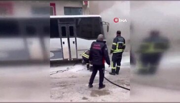 Park halindeydi: Birden alev aldı!