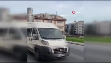 İstanbul'da güldüren görüntüler! Kovalamaca saniye saniye kamerada...