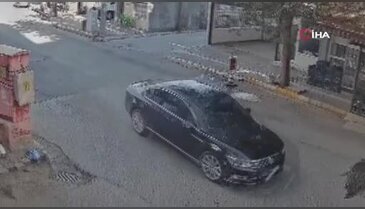 6 yaşındaki çocuğa aracın çarptığı anlar kamerada