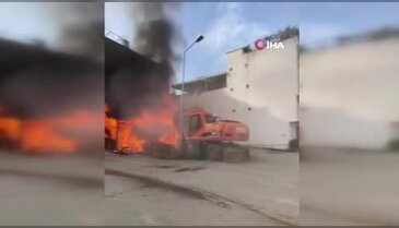 Bursa'nın bir mahallesinde panik anlar!