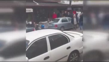 Aranması olan şüpheli polise bıçak çekti! Vurularak durdurulabildi...