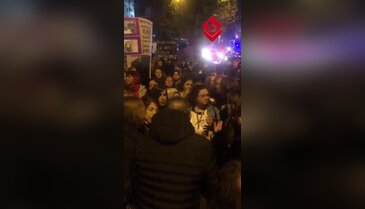 Bursa'da izinsiz yürüyüş gerginliği!
