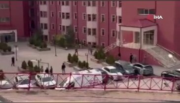 Üniversitede rehine krizi! Giriş çıkışlar kapatıldı