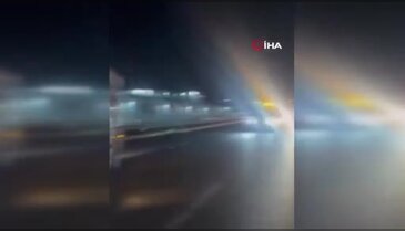Bursa'da seyir halinde alev alev yandı!