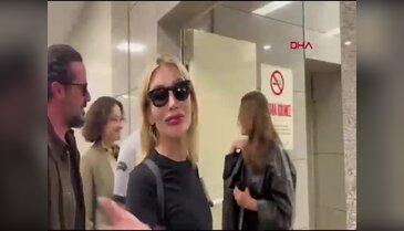 Şarkıcı İrem Derici ifade vermek için adliyeye geldi