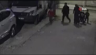 Babadan evladına dehşete düşüren şiddet! O anlar kayda alındı...