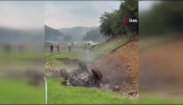 Bursa'da off-road yarışında ölümden döndü!