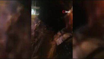 Ankara'da servis aracı kamyona arkadan çarptı: 1 yaralı