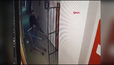 Adli emanet vurgununda görüntüler ortaya çıktı! Pazardan alışveriş yapar gibi...
