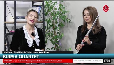Şiir Deniz Ünal ile Şiir Tadında 05 Aralık 2025 - Bursa  Quartet