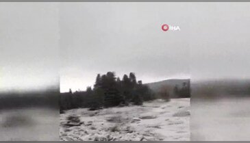 Uludağ'da kar yağışı etkisini sürdürüyor