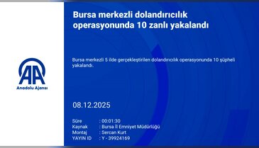 Bursa merkezli operasyon! Çok sayıda kişi yakalandı