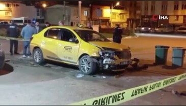 Bursa'da olaylı gece! Taksi gasp etti, ortalığı birbirine kattı...