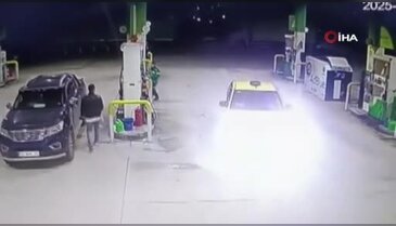 Bursa'da taksiyi işte böyle gasp etti!