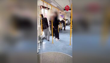Bursa metrosunda rezil görüntüler!