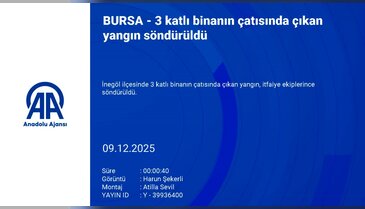 Bursa'da geceyi aydınlatan yangın! Ekipler süratle müdahale etti...