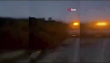 Bursa'da kontrolden çıkan minibüs şarampole uçtu! Şoför ağır yaralı...