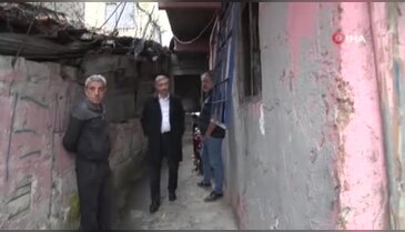3 çocuğa mezar olan ev sabahın ilk ışıklarıyla görüntülendi