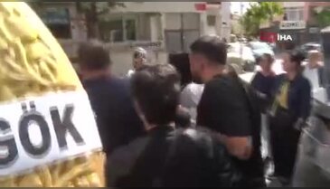 Tutuklanan Tuğyan Ülkem Gülter'in cenazedeki görüntüleri tepki çekti!