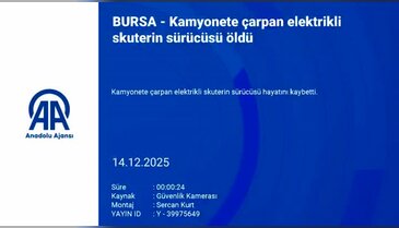 Bursa'da feci son! Kamyonete çarpan skuterin sürücüsü öldü