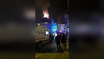 Bursa'da gece vakti büyük panik! Mahalleli sokağa döküldü...
