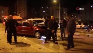 Baba yadigarı otomobil hurdaya döndü: 2 yaralı