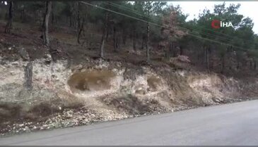 Yol kenarına mağaralar açtılar! Nedeni şaşırttı..."Ferhat gibi kazmışlar"