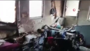 Bursa'da alevler yükseldi! Küçük çocuk hastanelik oldu