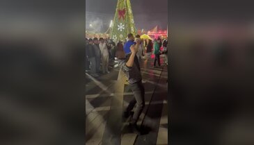 Bursa'da renkli görüntüler! Kendinden geçti...