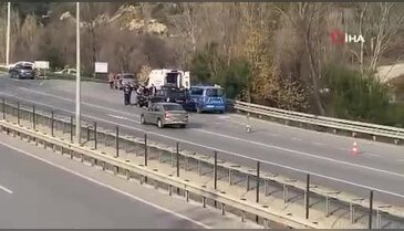 Bursa'da feci kaza: Emniyet şeridinde ilerliyordu...